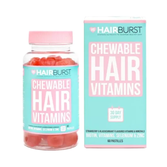HAIRBURST Gumené vitamíny na vlasy 60 ks