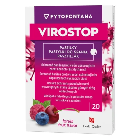 FYTOFONTANA Virostop pastilky lesné ovocie 20 ks