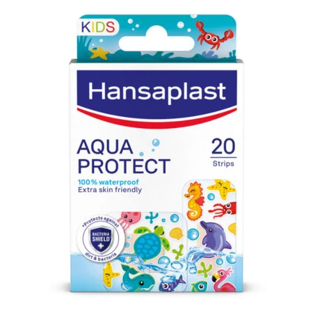 HANSAPLAST Aqua protect kids náplasť 20 ks