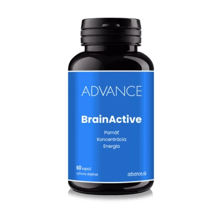 ADVANCE BrainActive pamäť koncentrácia energia 60 kapsúl