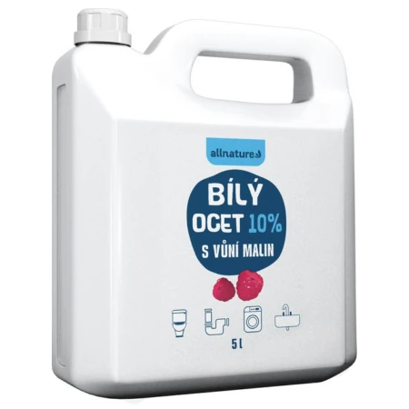 ALLNATURE Biely ocot 10% s vôňou malín 5 l