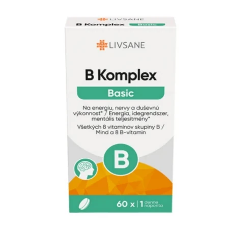 LIVSANE Vitamín B komplex 60 tabliet