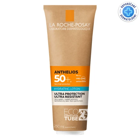 LA ROCHE-POSAY Anthelios hydratačné mlieko SPF50+ v ekologickom obale 250 ml