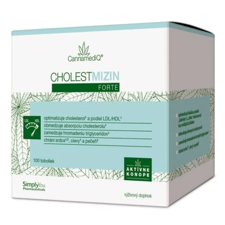 CANNAMEDIQ Cholestmizin forte 100 kapsúl