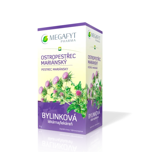 MEGAFYT Bylinková lekáreň pestrec mariánsky 20 x 2,5 g
