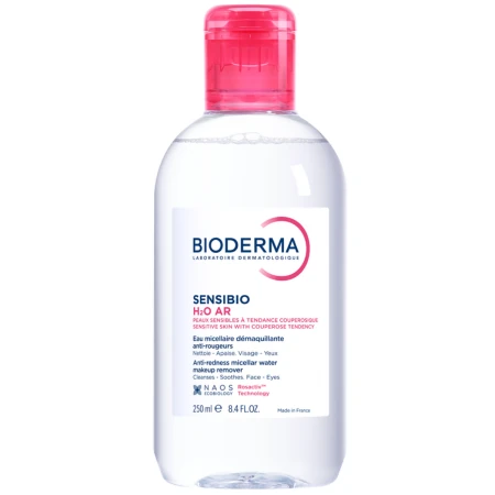 BIODERMA Sensibio H2O AR micelárna voda na pleť so začervenaním 250 ml