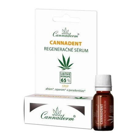 CANNADERM Cannadent regeneračné sérum 5 ml