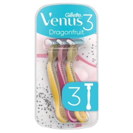 GILLETTE Venus3 dragonfruit 3 ks