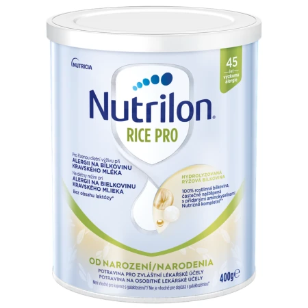 NUTRILON Rice pro špeciálna mliečna výživa v prášku od narodenia 400 g