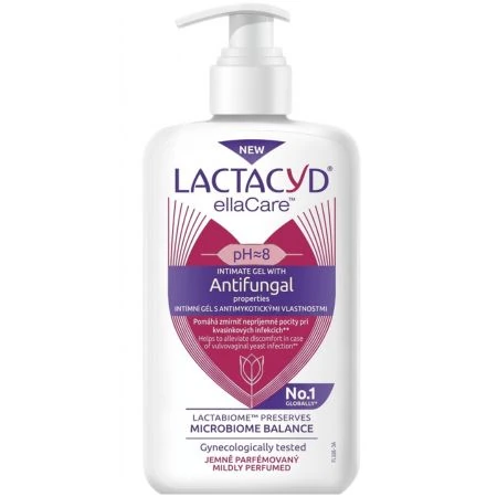 LACTACYD Intímny gél antimykotický jemne parfumovaný 200 ml