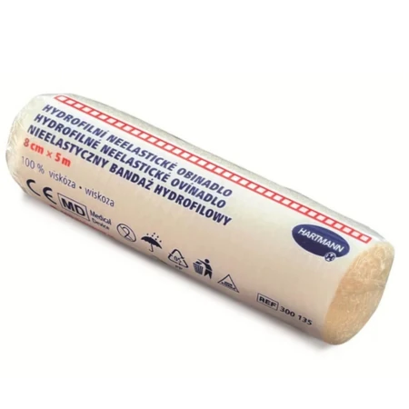Ovínadlo hydrofilné neelastické nesterilné 8 cm x 5 m 1 x 1 ks
