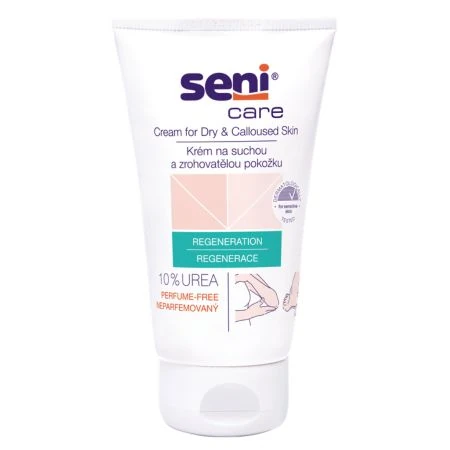 SENI Care krém na suchú pokožku 10% Urea regenerácia 100 ml
