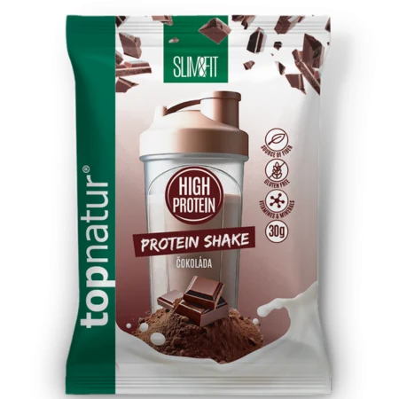 TOPNATUR Slim&fit protein shake prášok čokoláda 30 g