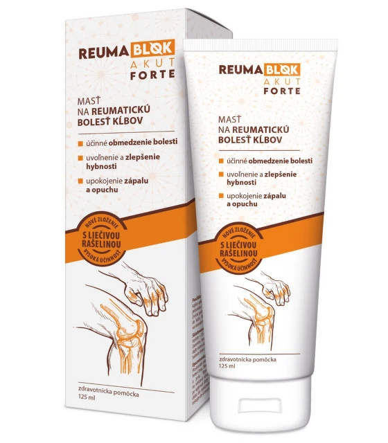 REUMABLOK Akut forte masť na kĺby 125 ml