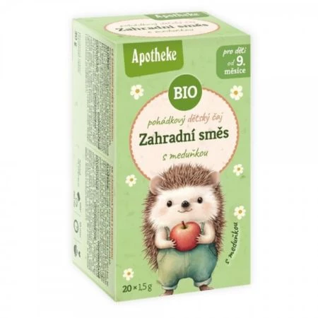 APOTHEKE ROZPRÁVKA Záhradná zmes s medovkou BIO ovocný čaj, detský (od 9. mesiaca) 20x1,5 g