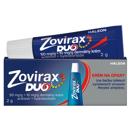 ZOVIRAX Duo krém pri liečbe oparov 2 g