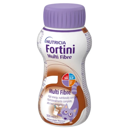 FORTINI Multi fibre pre deti príchuť čokoláda 200 ml