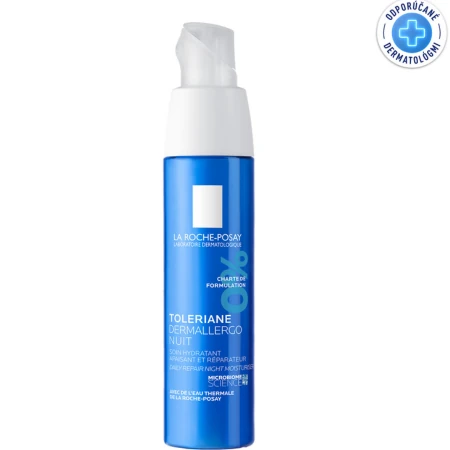 LA ROCHE-POSAY Toleriane Dermallergo nuit nočný hydratačný gél-krém pre citlivú pleť 40 ml