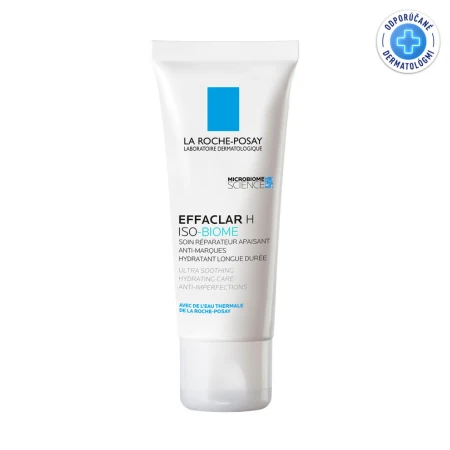 LA ROCHE-POSAY Effaclar h iso-biome krém proti nedokonalostiam 40 ml