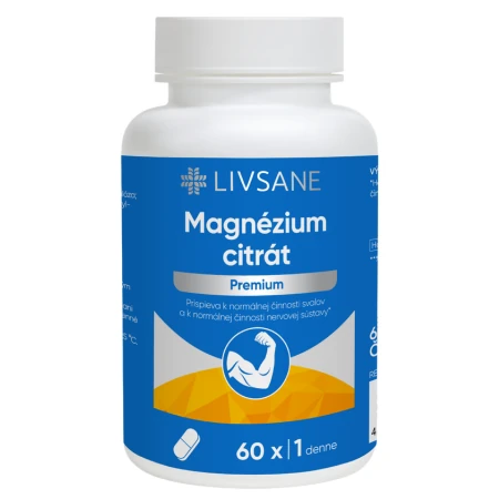 LIVSANE Magnézium citrát premium 60 tabliet