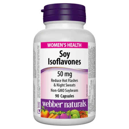 WEBBER NATURALS Sójové Izoflavóny 50 mg 90 kapsúl
