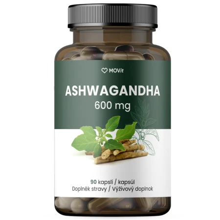 MOVit Ashwagandha 600 mg 90 kapsúl