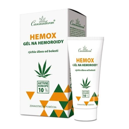 CANNADERM Hemox gél na hemoroidy 40 g
