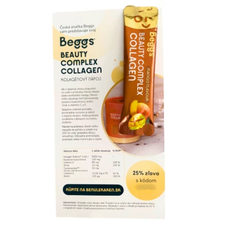 BEGGS Collagen vzorky 1 x 1 ks