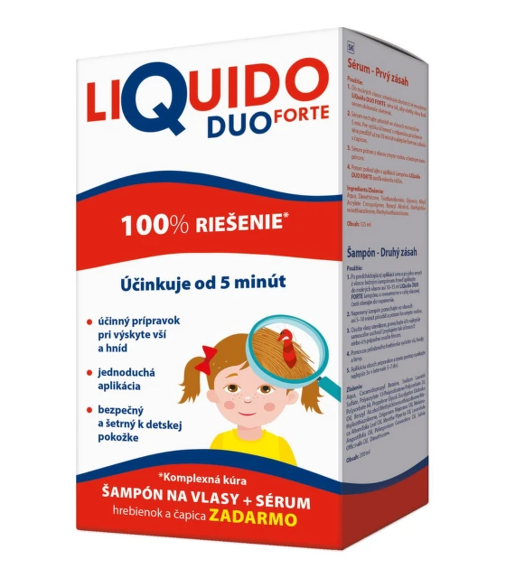 LIQUIDO Duo forte proti všiam 200 ml + 125 ml