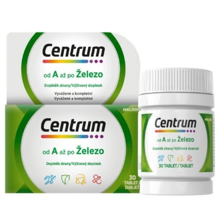 CENTRUM Od A až po železo multivitamín 30 tabliet