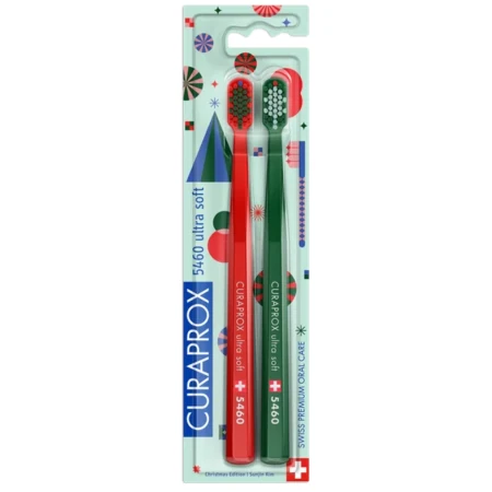 CURAPROX CS 5460 Ultrasoft vianočná edícia 2 ks