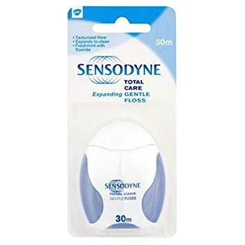 SENSODYNE Expandujúca zubná niť s fluoridom 30 m