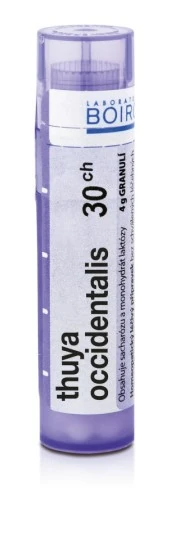 THUYA OCCIDENTALIS 30 CH granule 4 g