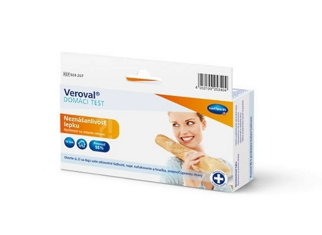 VEROVAL Domáci test neznášanlivosť lepku 1 kus