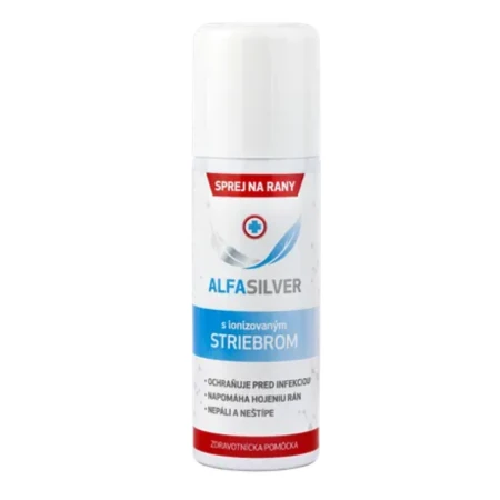 ALFASILVER Sprej na ošetrenie rán 125 ml