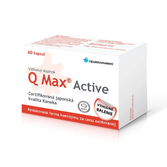 NEURAXPHARM Koenzým Q max active 60 kapsúl