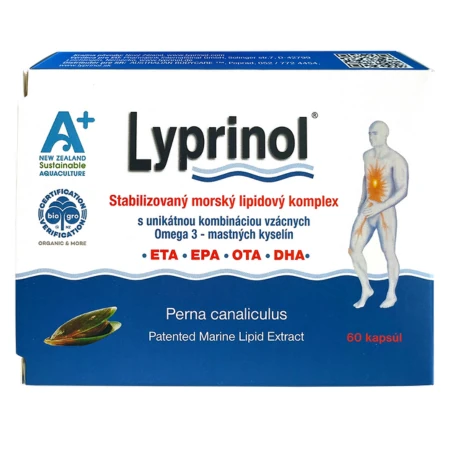 LYPRINOL Omega 3 (ETA, EPA, OTA, DHA) 60 kapsúl