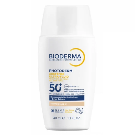 BIODERMA Photoderm XDefense ultra fluid SPF50+ veľmi svetlý 40 ml