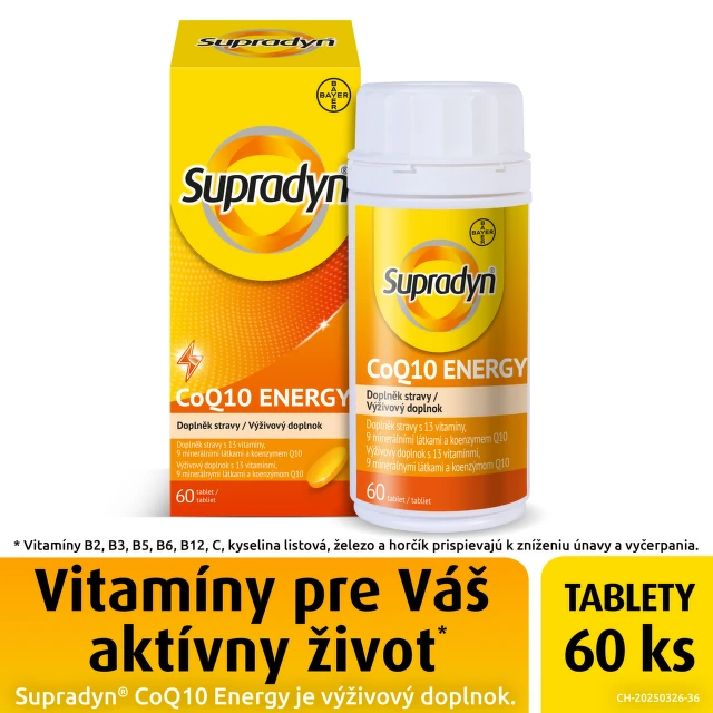 SUPRADYN CoQ10 Energy 60 tabliet