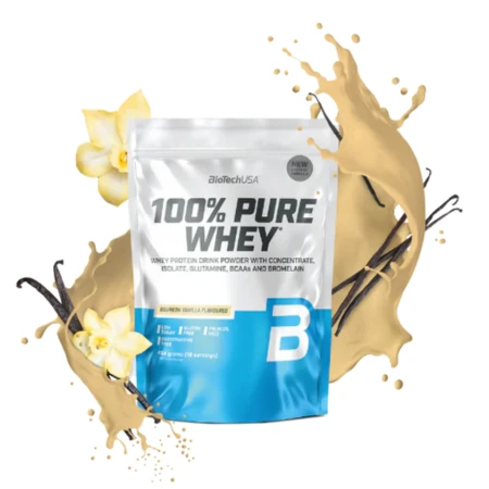 BioTechUSA 100% pure whey bourbon vanilka 1000 g