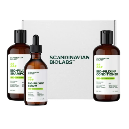 SCANDINAVIAN BIOLABS Bio-pilixin hair growth routine pre mužov set