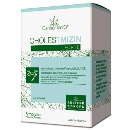CANNAMEDIQ Cholestmizin forte 30 kapsúl
