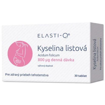 ELASTI-Q Kyselina listová 800 30 tabliet