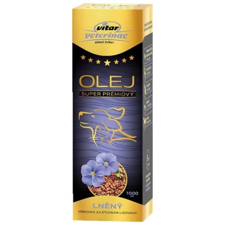 VITAR Veterinae ľanový olej 500 ml
