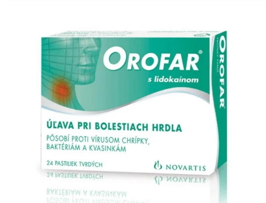 OROFAR 24 pastiliek