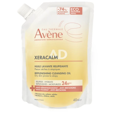 AVENE XeraCalm A.D Relipidačný umývací olej 400 ml