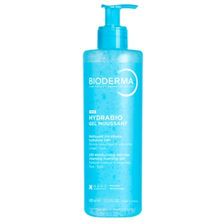 BIODERMA Hydrabio gel moussant penivý micelárny čistiaci gél 400 ml