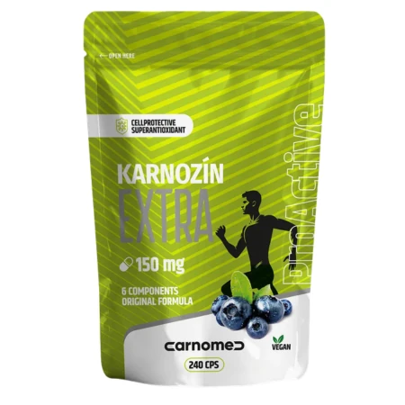 CARNOMED Karnozín extra 150 mg ecopack 240 kapsúl