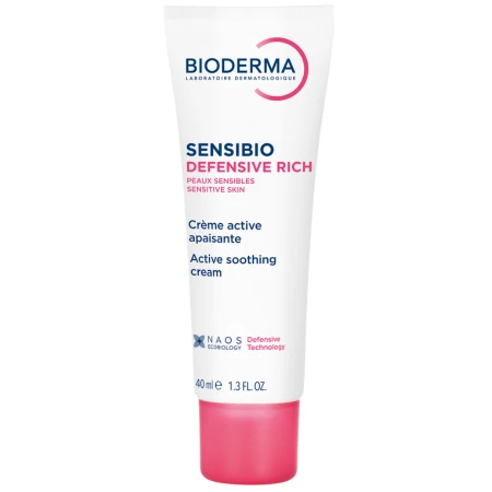 BIODERMA Sensibio defensive rich výživný upokojujúci krém 40 ml