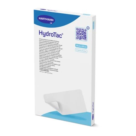 Hydrotac krytie na rany penove hydropolymerove 10x20cm 3ks